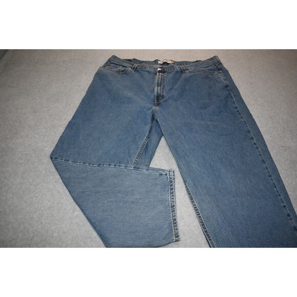 Levis 560 Jeans Mens Size 50 x 30 Tapered Loose Comfort Fit Blue Made In Mexico - Picture 2 of 8